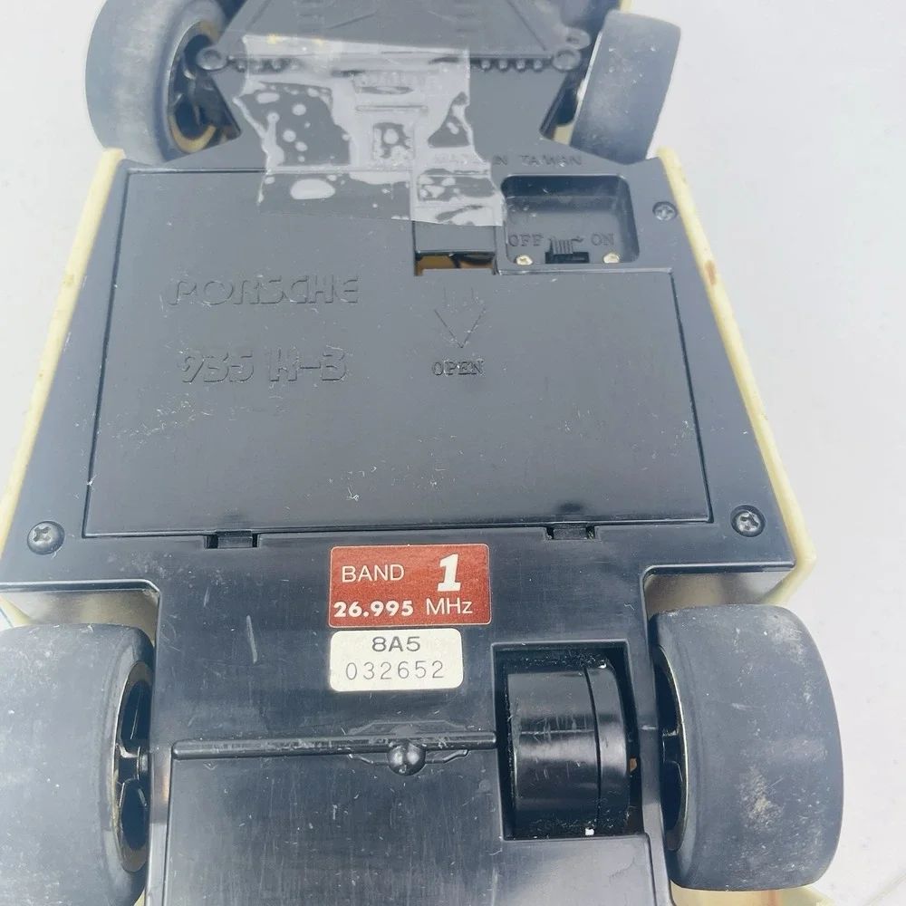 Radio Shack K3 935‎ Porsche Remote Control Turbo Gelo Racing Team #65 For Parts